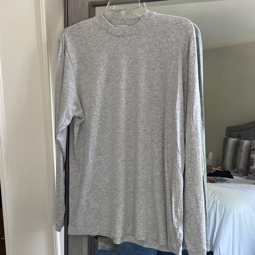 skims boyfriend long sleeve t-shirt